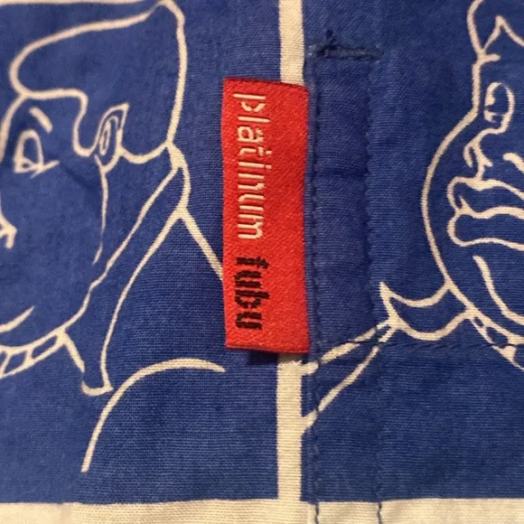 Vintage Y2K Platinum Fubu Fat Albert Cartoon Graphic S/S Shirt Men XL NWT